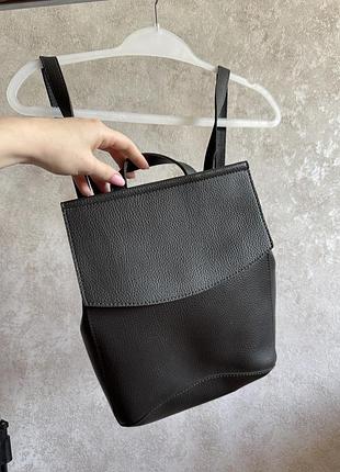 Сумка трансформер з екошкіри