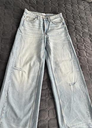 Джинсы палаццо zara!