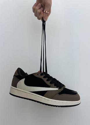 Кросівки nike air retro jordan 1 retro low og sp travis scott