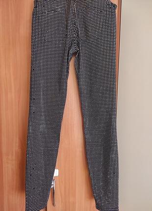 Джинсы со стазами