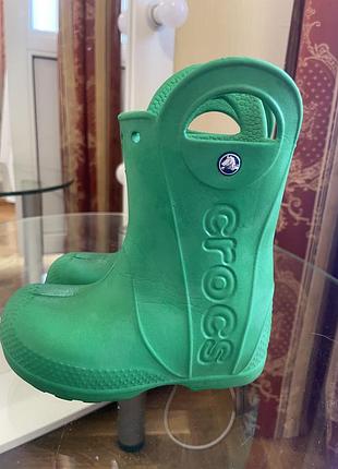 Сапожки crocs