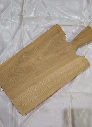 Доска разделочная массивная деревянная кухонная1 фото