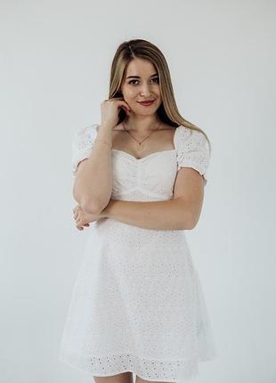 Сукня біла сукня коротка