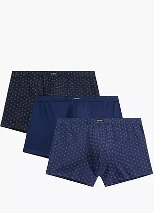 Трусы шорты боксерки атлантик  мужские  набор 3шт. atlantic 3mh-206