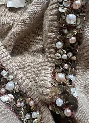 Свитер, кофточка кашемировая итальянский бренд blumarine оригинал размер s,m2 фото