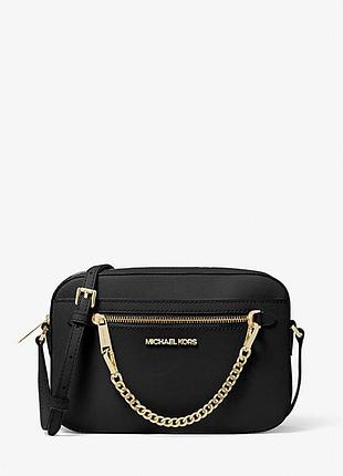 Сумочка michael kors jet set large saffiano leather crossbody bag