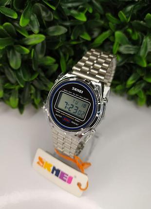 Наручний годинник skmei 2146 білий/сріблястий