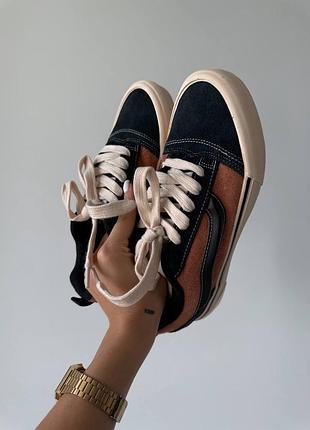 Кроссовки женские кеды vans knu school disney black brown
