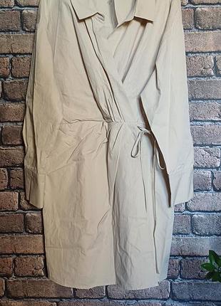 Фирменное платье-рубашка от reserved