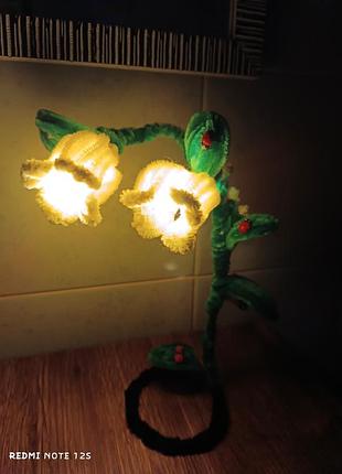 Handmade світильник квіти