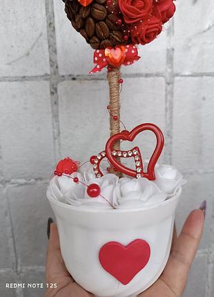 Топиарий любви подарок любимому человеку