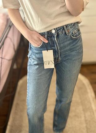 Джинси zara mom comfort fit