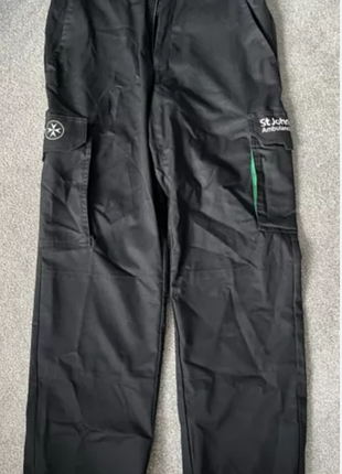 Чорні медичні брюки  р.м