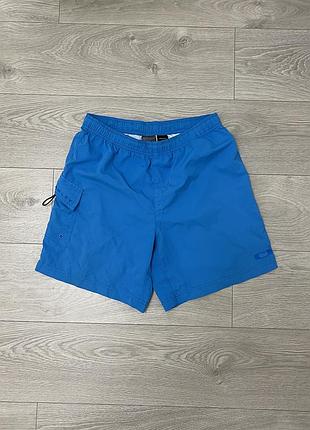 Стильні зручні спортивні шорти оаклей oakley blue, розмір s, оригінал