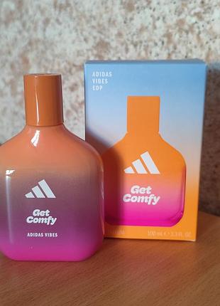 Adidas vibes get comfy, 100 мл тестер без коробки