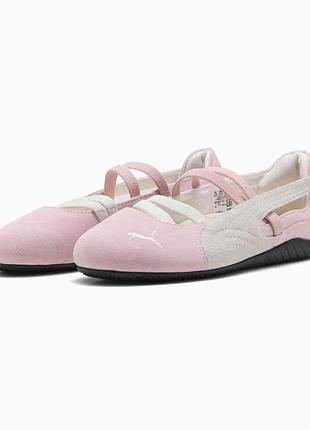Трендовые розовые балетки puma пума