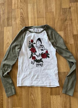 Кофточка лонг в рубрик на 10-12 лет