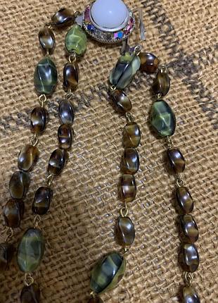 Вінтажне, чеське намисто