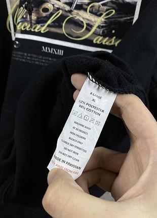 Мужское черное худи homme gildan metal xl4 фото