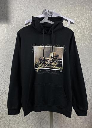Мужское черное худи homme gildan BOSS xl
