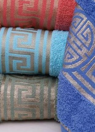Полотенца лицевые и банные махровые