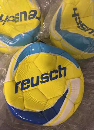 Футбольный мяч reusch f100 t 5, изготовленный по технологии ручного сшивания, размер 52 фото