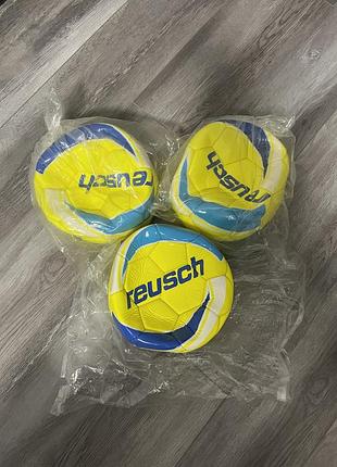 Футбольный мяч reusch f100 t 5, изготовленный по технологии ручного сшивания, размер 5