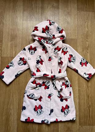 Халат дитячий махровий minnie mouse розмір 110