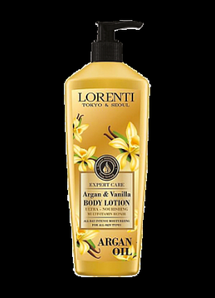 Лосьйон для тіла lorenti "арганова олія та ваніль", 400 мл
