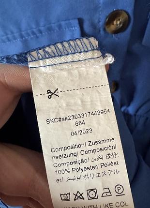 Платье рубашка с поясом shein 9 лет 5