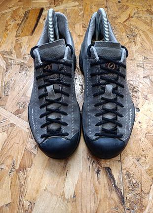 Трекингові кросівки кеди шкіряні замшеві scarpa