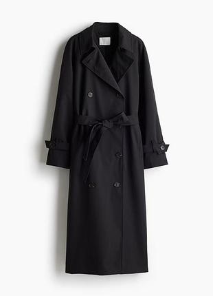 Тренч пальто довге плащ Giambattista h&m hm оригінал ✅ xxs xs s m l xl xxl 1115204002