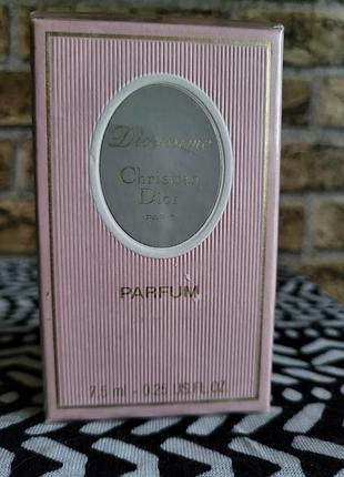 Dior diorissimo parfum винтаж слюда парфюм
