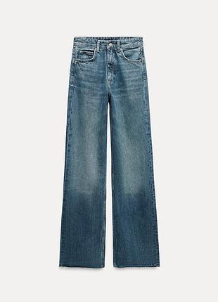Джинси wide leg zara4 фото
