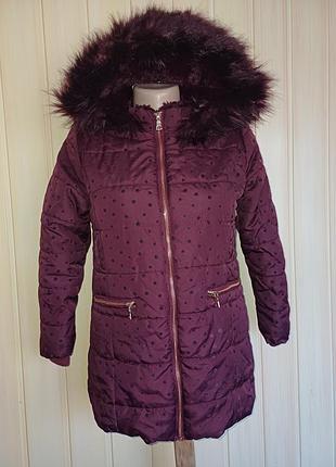 Тепленька подовжена куртка, пальто