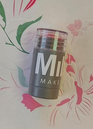 Кремовые румяна в стеку milk makeup lip + cheek cream blush stick6 фото