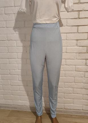 Блакитні лосини в рубчик, misspap, l.