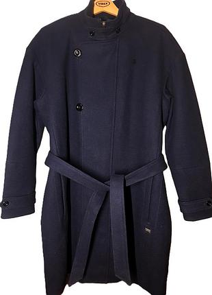 G-star raw оверсайз пальто/тренч бойфренд з вовни melton