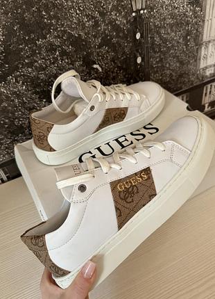 Кеды гесс guess Sandale белые1 фото