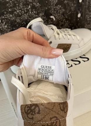 Кеды гесс guess Sandale белые7 фото