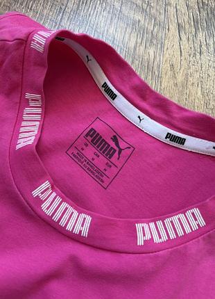 Рожева футболка боксерка puma, m