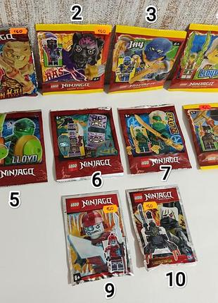 Мини лего фигурки "ниндзяго". ninjago. lego.