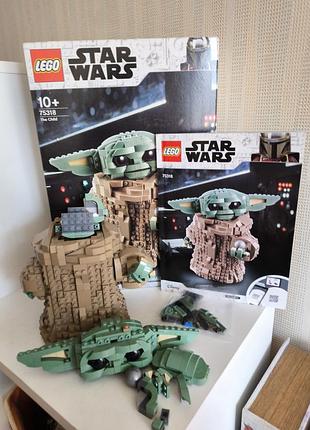 Конструктор lego star wars звездные войны малыш йода (75318)