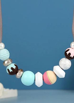 Стильна прикраса дизайнерська намисто5 фото