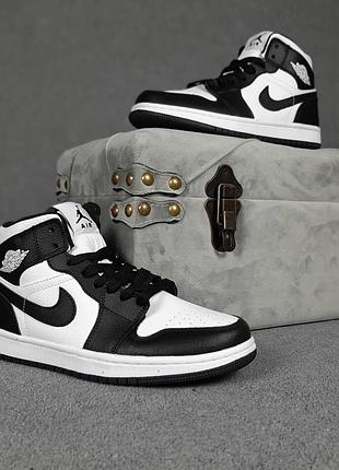 Nike air jordan 1 белые с черным sin кроссовки женские найк аэр джордан кроссовки кроссовки