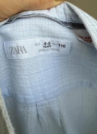 Рубашка льняная для мальчиков zara3 фото