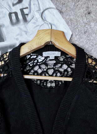 Кофта-накидка з мереживом 3