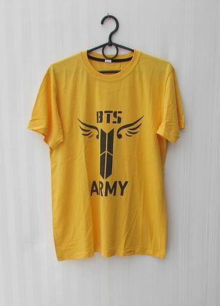 Хлопковая футболка  army bts
