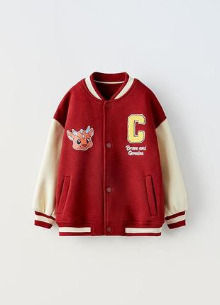 Бомбер зара на флисе 4-5 (110)