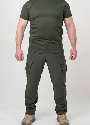 Ультралегкие летние брюки масло нейлон-баланс military olive